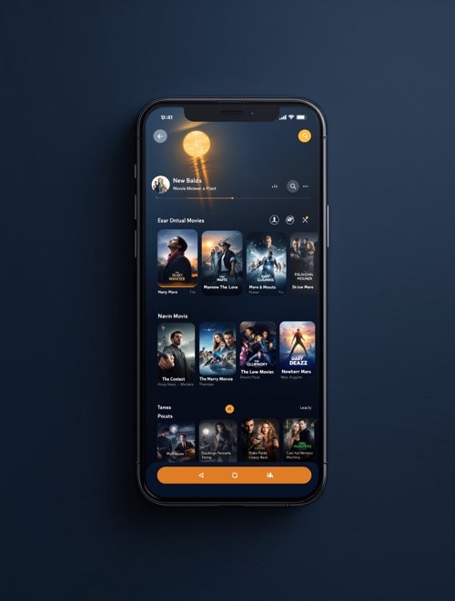 动漫 APP 界面展示